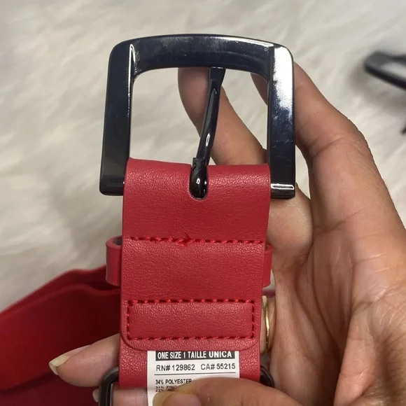 Youth Nike T-Ball or Baseball Red Belt One Size Adjustable 1.5” Thick - Picture 12 of 12